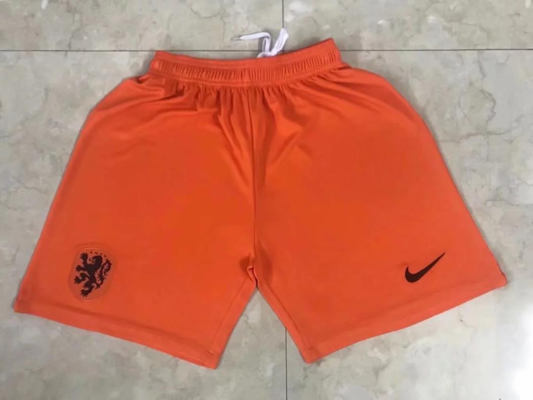 AAA Quality Netherlands 2020 European Cup Home Soccer Shorts